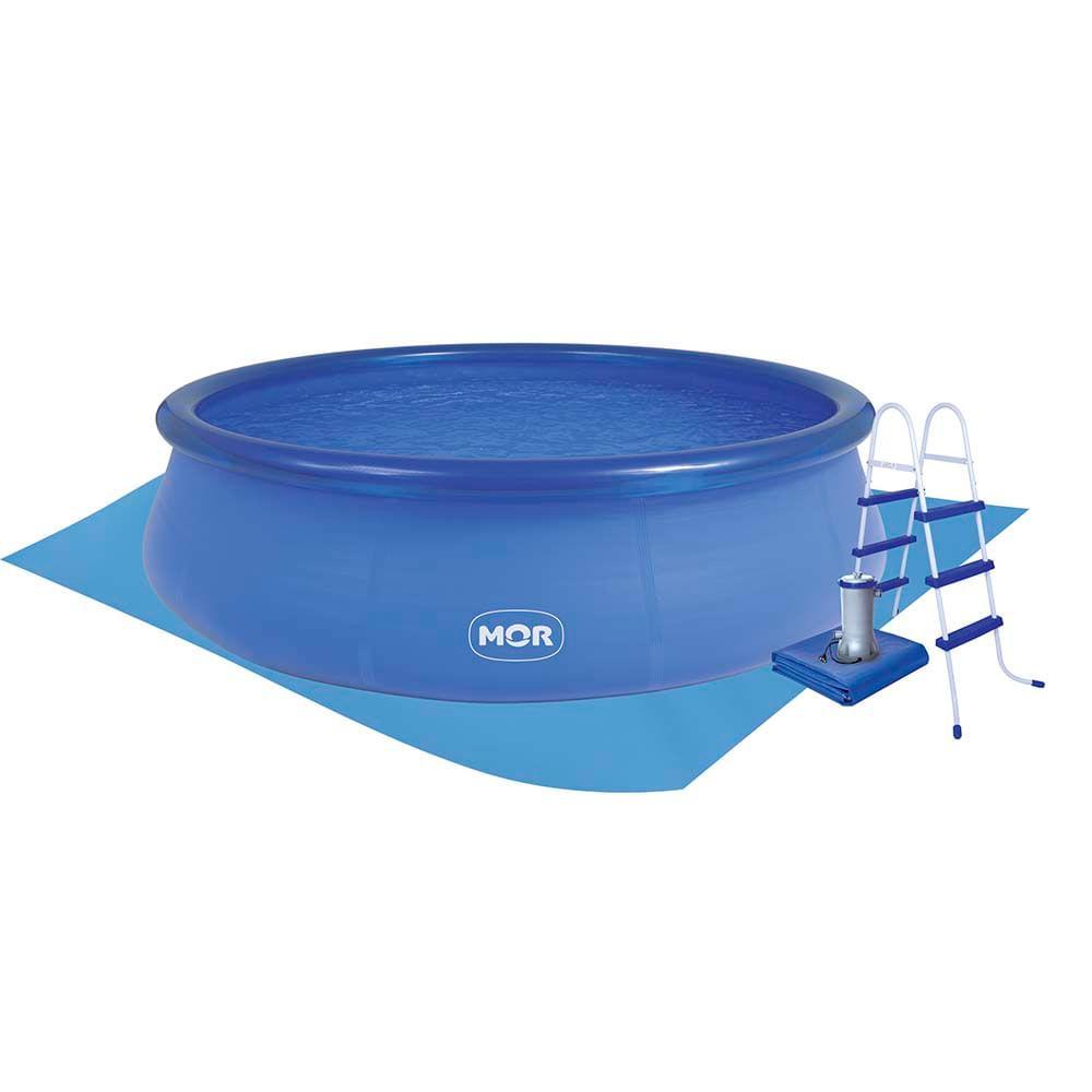 Piscina Inflável 9.000 Litros Combo 127V em Oferta na Shopee