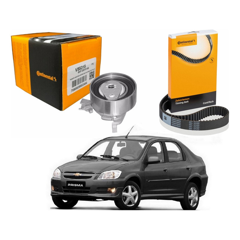 Kit Correia Dentada Tensor Prisma 1.4 2007 A 2010 em Oferta na Shopee