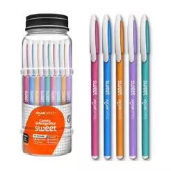 Caneta Esferográfica Perfumada Sweet Ponta 0.7 - Pote c/ 50 unidades Jocar Office Leonora - 10298