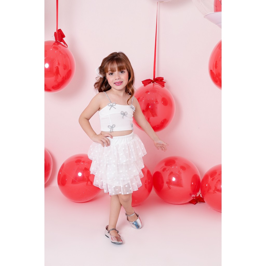 Cropped Babado Branco: Onde Comprar | BuscaProdutos