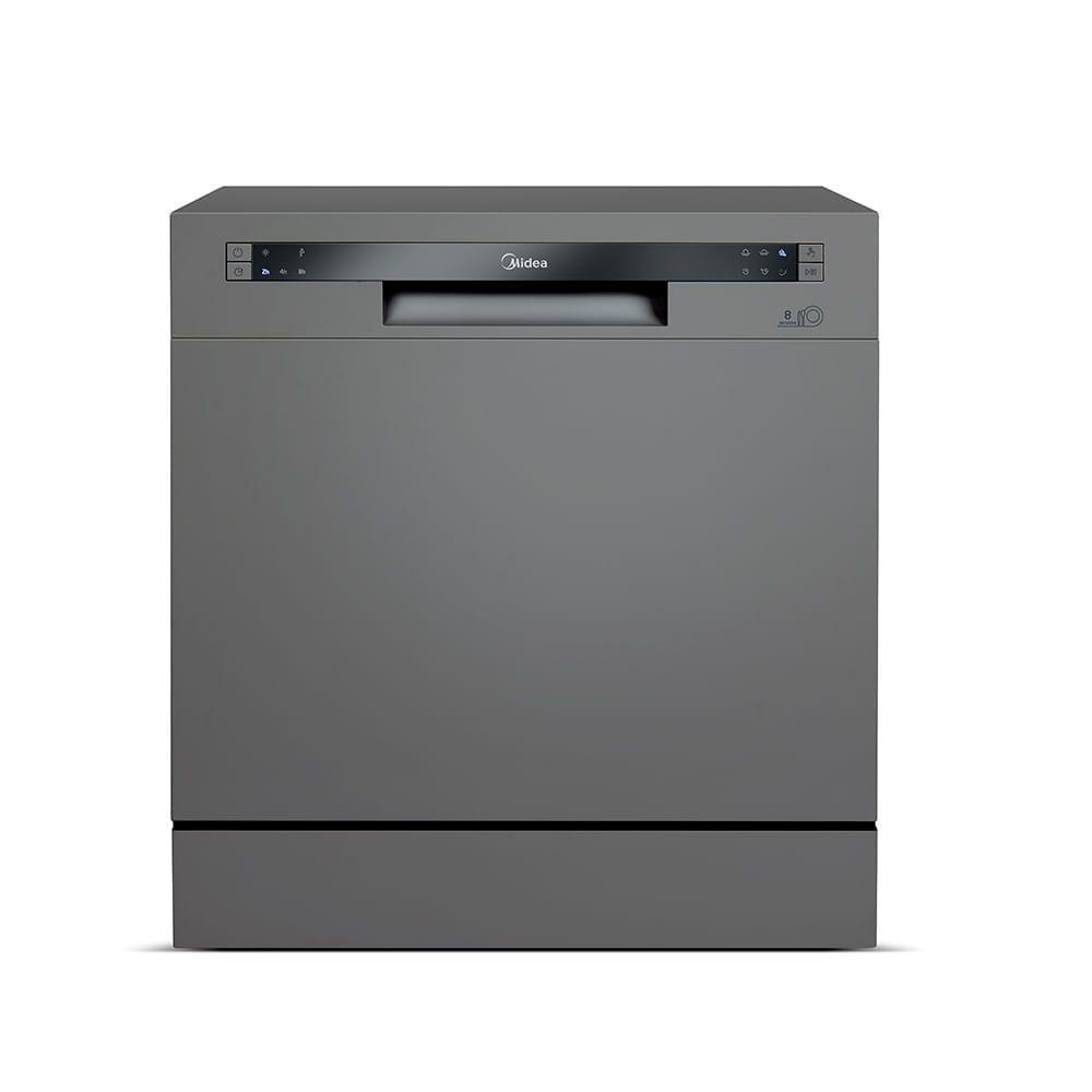 Lava Louças Midea 8 Serviços Cinza DWA08S2 220V em Oferta na Shopee