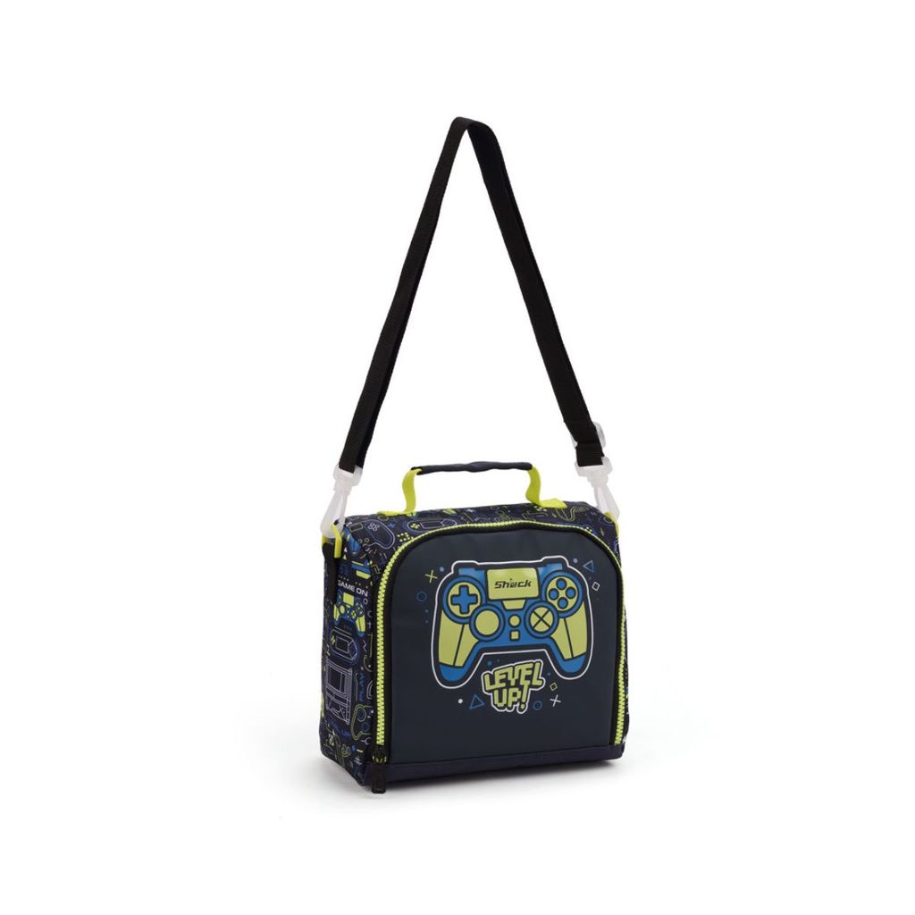 Lancheira Térmica Infantil Gamer Escolar Reforçada Escolar em Oferta na Shopee