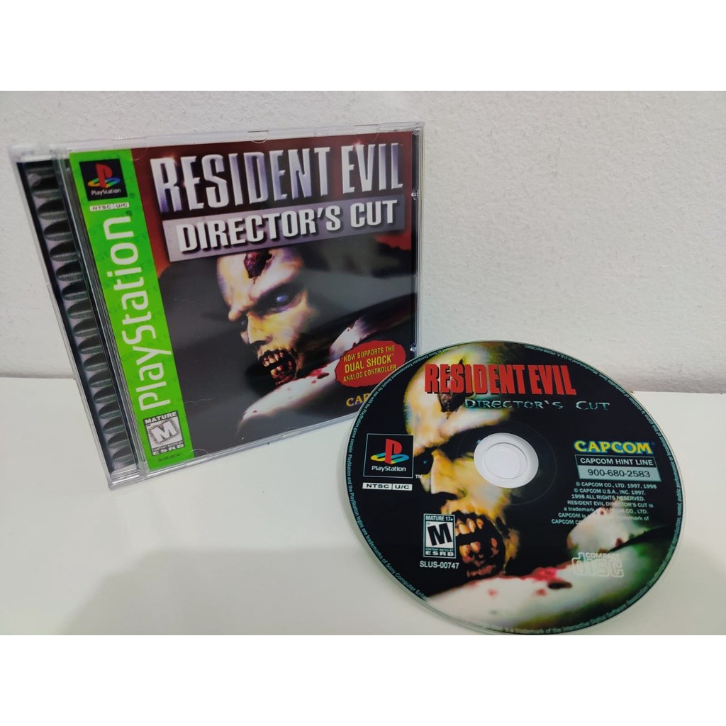 RESIDENT EVIL DIRECTOR'S CUT - PS1