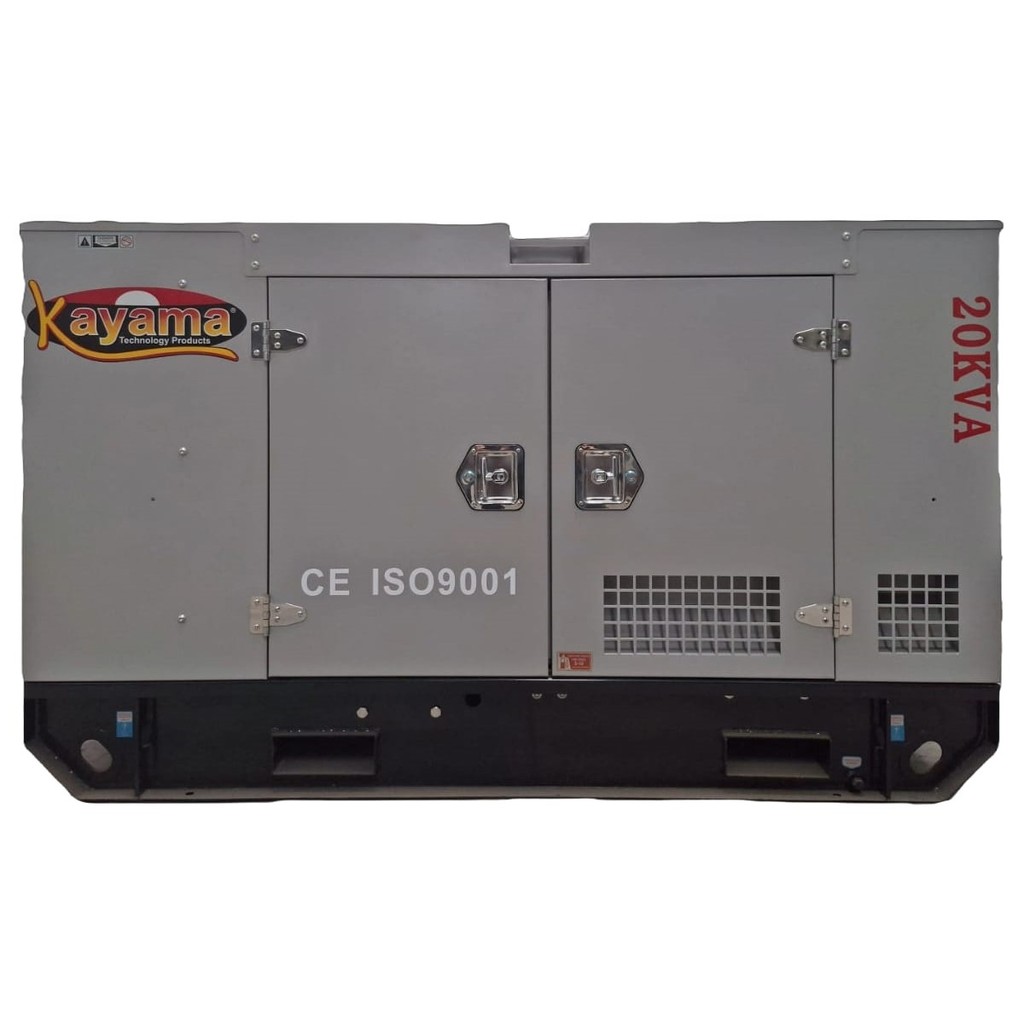 Gerador de Energia Elétrica à Diesel 20 KVA Trifásico Kayama Cabinado modelo K20000PSP3E 220/380V 60 HZ