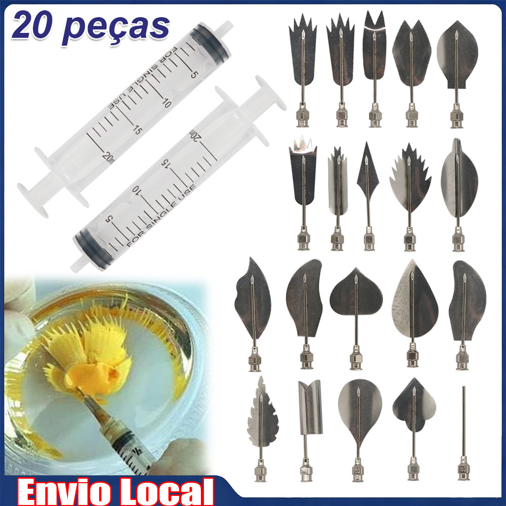 Conjunto para iniciantes em arte gelatinosa, conjunto de 22 peças, pudim 3D, ferramenta para decoração de bolo, faça voc