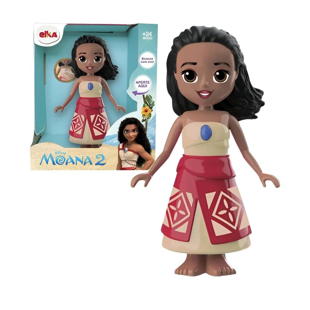Boneca Interativa Articulada Disney Moana Elka