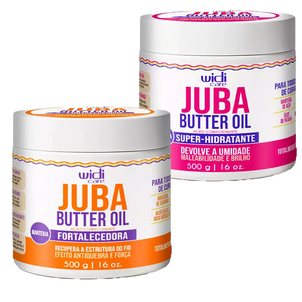 Mascara Juba Butter Oil Widi Care 300g 500g em Oferta na Shopee