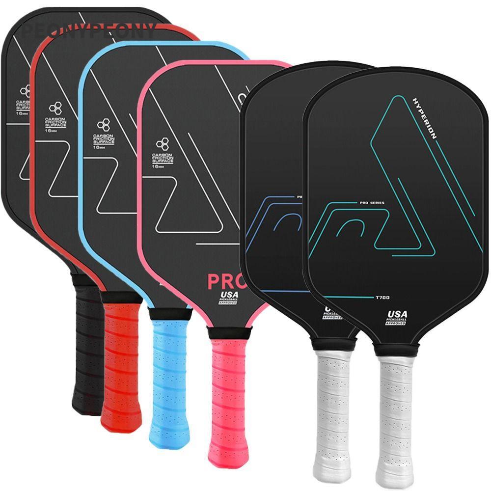 Pás De Pickleball PEONY 1 Peça , Raquetes T700 Aprovadas Pela USAPA , Remo De Bola De Picles De Fibra De Carbono