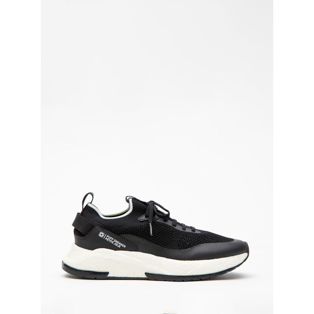 Tênis Petite Jolie Puff Sneaker Preto/Branco/Preto PJ7130II