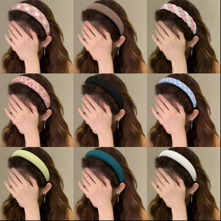 Rosa esponja bandana alta crânio pressão superior bandana lavagem rosto Anti-deslizamento Hairpin ins estilo menina doce