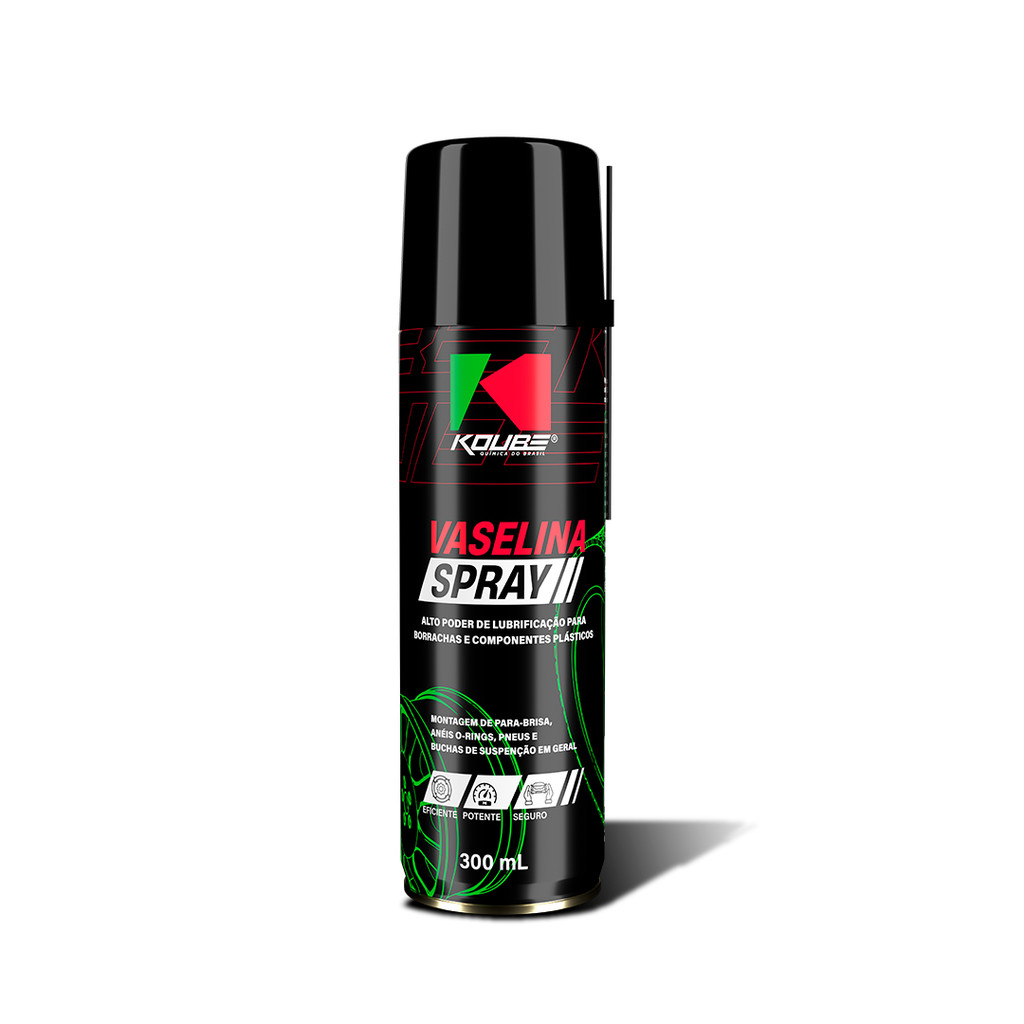 VASELINA SPRAY LIQUIDO LUBRIFICANTE USO GERAL KOUBE