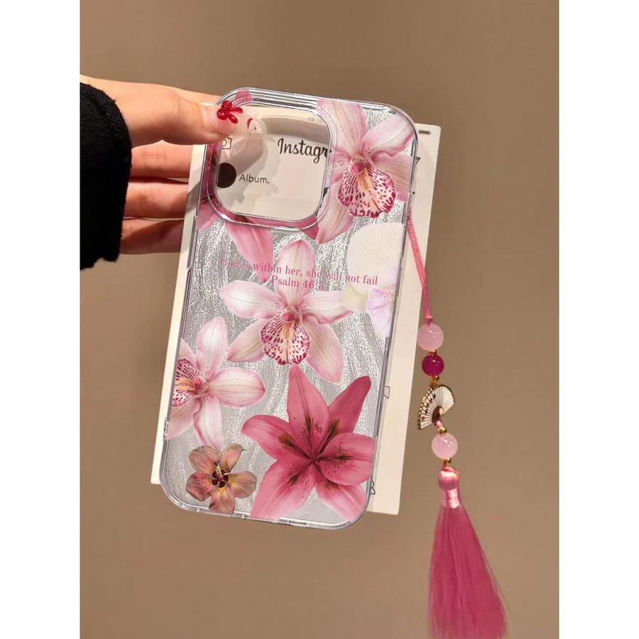 Capa De Flores Para Samsung A07 A17 A15 A16 A54 A55 A34 A23 A35 S21 S22 S23 S24 FE ultra S25