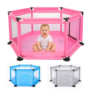 Cercadinho Infantil Hexagonal Desmontável Para Bebês Chiqueirinho