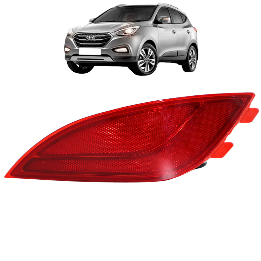 Refletor Do Para-Choque Traseiro Hyundai Ix35 2011 2012 Até 2021