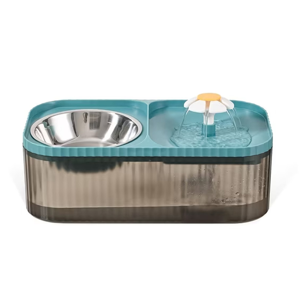 Bebedouro Fonte Agua Automatico Comedouro Cachorro Gato Pet Cao Caes Raçao Comida Agua Potavel Petshop Casa