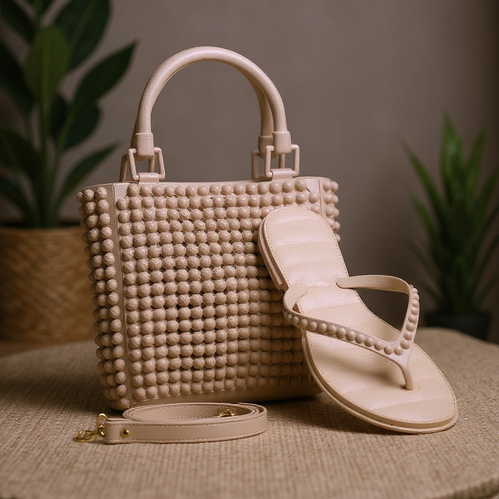 KIT PRAIA BOLSA E CHINELO — Achadinhos de Encanto
