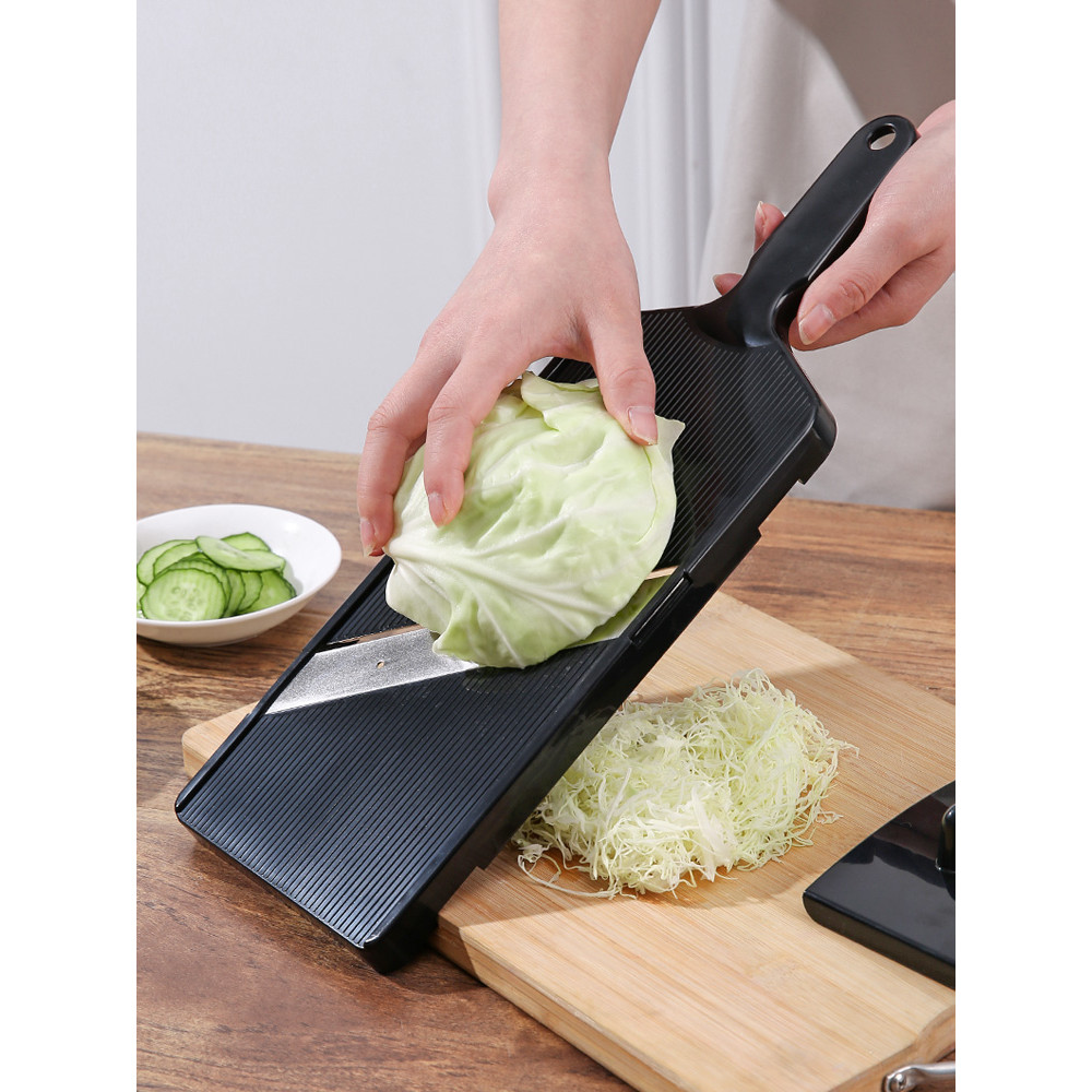 Ralador de vegetais japonês fino desfiado ralador de repolho multiuso fatiador de vegetais ferramenta ralador de couve
