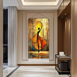 Quadro Decorativo Grande 112x80cm Minimalista Traços Exclusivo Escritório, Hall, Sala, Consultório, Copa, Quarto