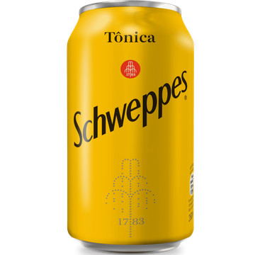 Schweppes Água Tônica Lata 350ml