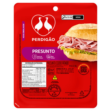 Perdigão Presunto fatiado 200g