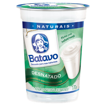 Batavo IORGUTE NATURAL DESNATADO 160g