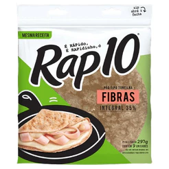 Rap10 Pão Tortilha Integral 297g