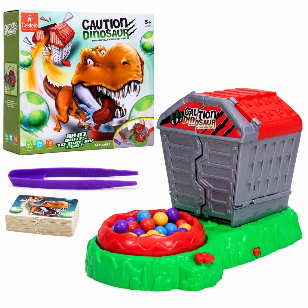 Brinquedo Jogo Interativo Cuidado Com o Dinossauro - Castela