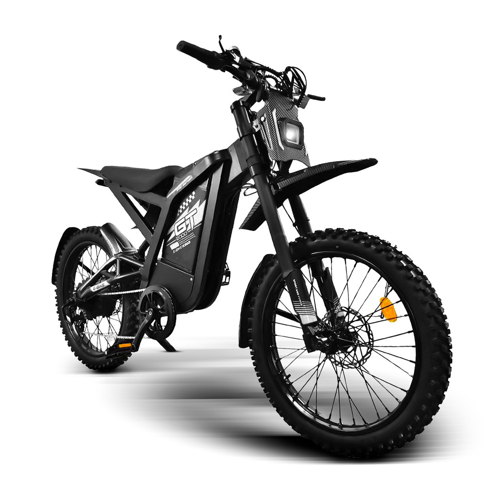 Bicicleta Elétrica 1000w GT2000 Freio Hidráulico 7V Suspensão E-Bike 30Ah