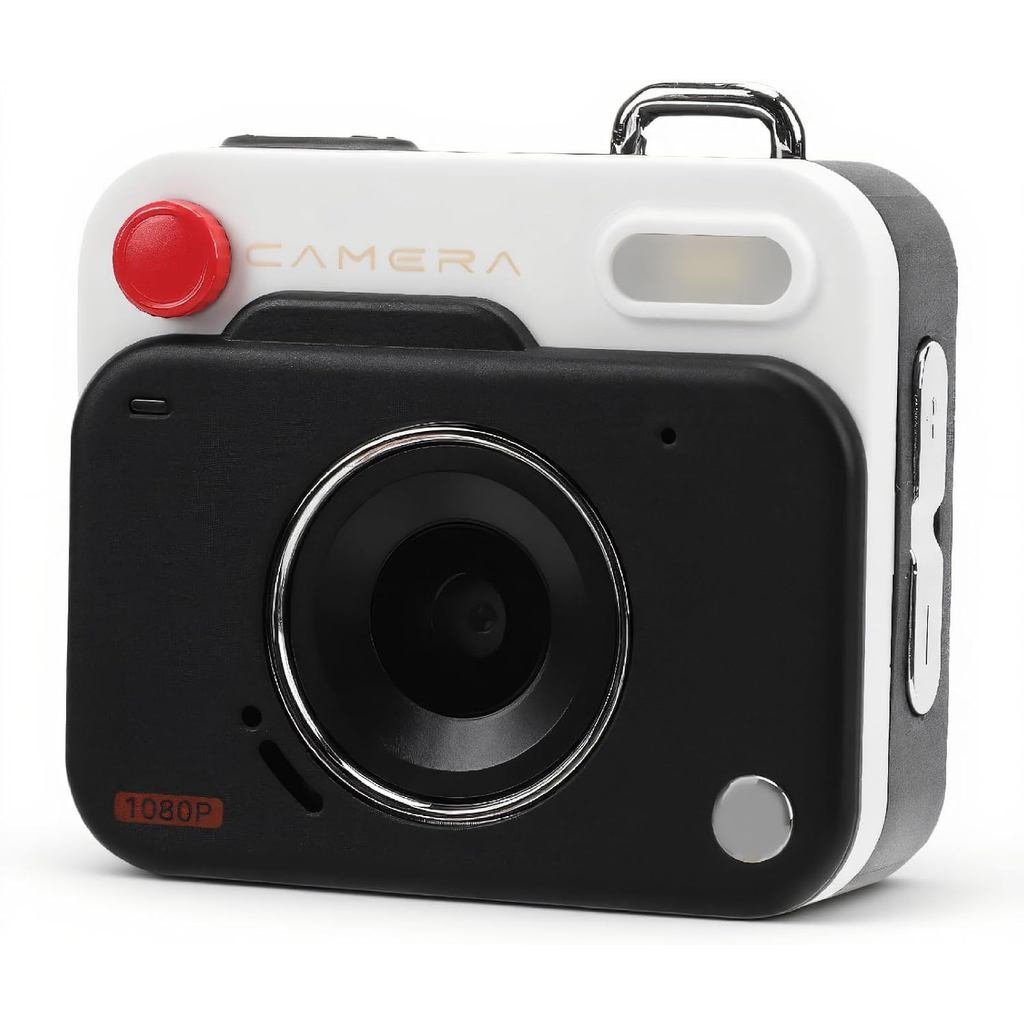 Câmera Digital Aprimorada, Câmera Retrô 48MP 1080P com Tela LCD de 1,77 Polegadas, Câmeras Compactas Portáteis para Meni