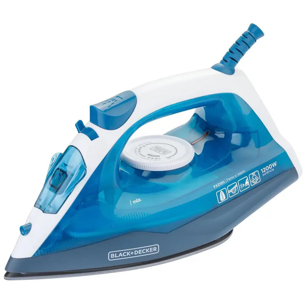 Ferro de Passar FX2150 a Vapor 1200W Black Decker