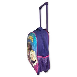 Kit Mochila Infantil Escolar Princesas Roxa Estojo Lancheira Resistente Multifuncoes