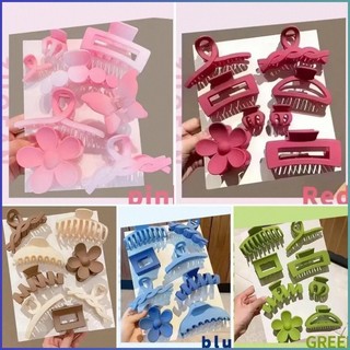 【8pcs Set/Metal Claw Clips】Non-Slip Hair Holders For Women Girls/Claw Clips Set/Hair Accessories For