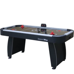 Mesa Air Game Hockey Importway Preta Com Placar Eletrônico