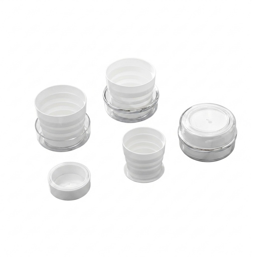 Conjunto De Copos De Viagem Dobráveis Portáteis De Silicone De Qualidade Alimentar Caneca De Escova De Dentes Dobrável V