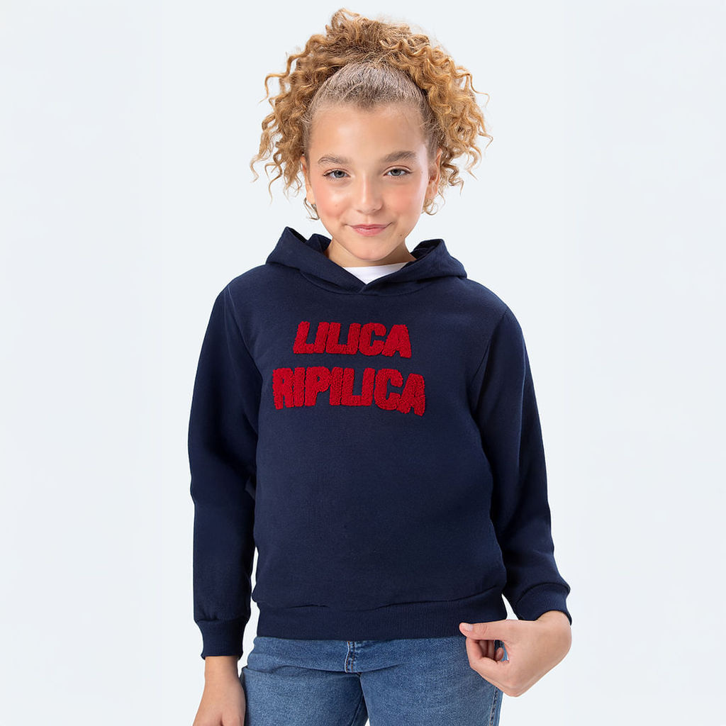 Blusão Moletom Infantil Menina Lilica Ripilica