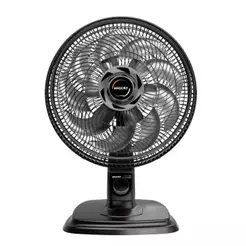 Ventilador de Mesa e Parede Mallory 40cm 15 Pás 140W Grafite