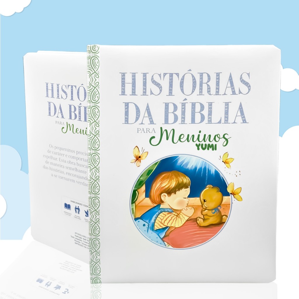 Livro Infantil Histórias Da Bíblia Para Meninos - Bíblia Infantil Histórias Da B