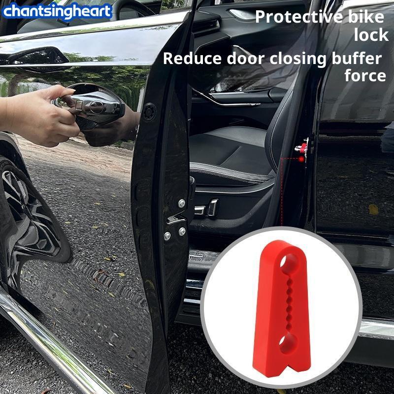 CHANT 4 Pçs Porta Automática Lo Amortecedor Deadener Sho-Absorvente Protetor De Amortecimento Reduzir O Ruído Para A1 A3