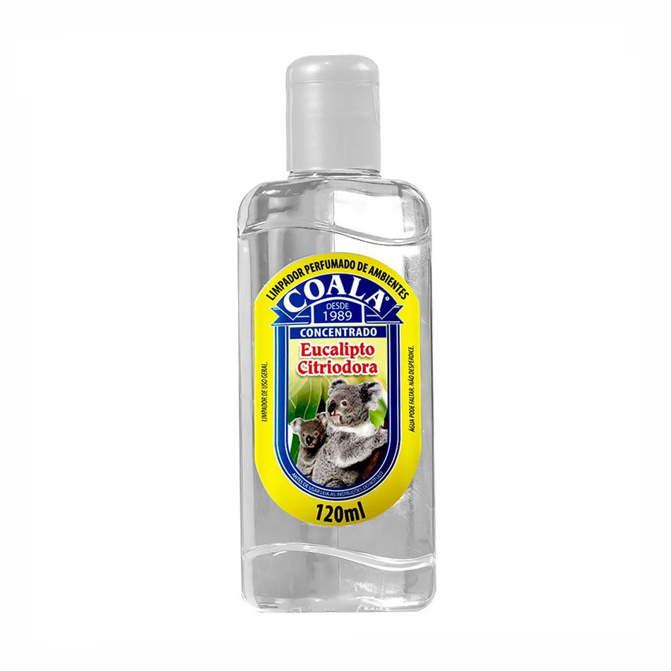 Aromatizante limpador concentrado Eucalipto Citriodora 120ml Coala
