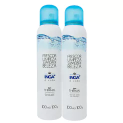 Kit 2 Água Termal Ingá Spray 100ml