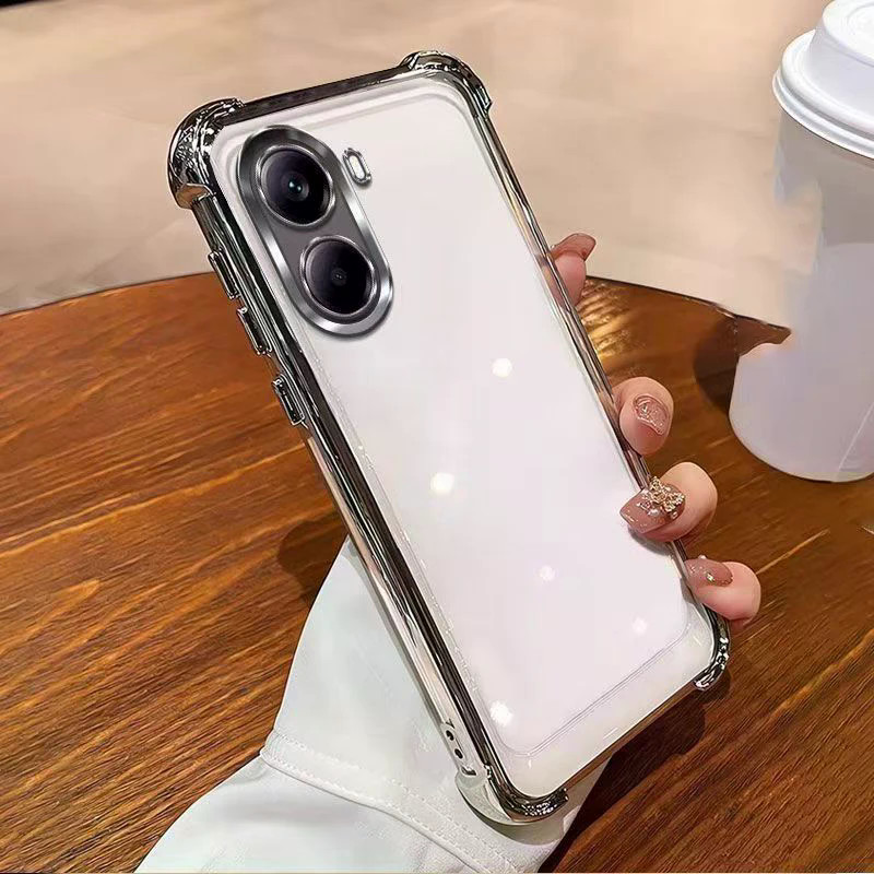 Samsung A12 A22 A32 A52 Galaxy S26 S25 Edge S24 Plus S23 S22 S21 Ultra FE Phone Four corner airbag anti fall soft shell
