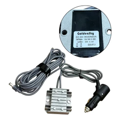 Conversor 30v Starlink Veicular Plugue / Garra Jacaré Dc-dc 12v/24v Cabo 5m