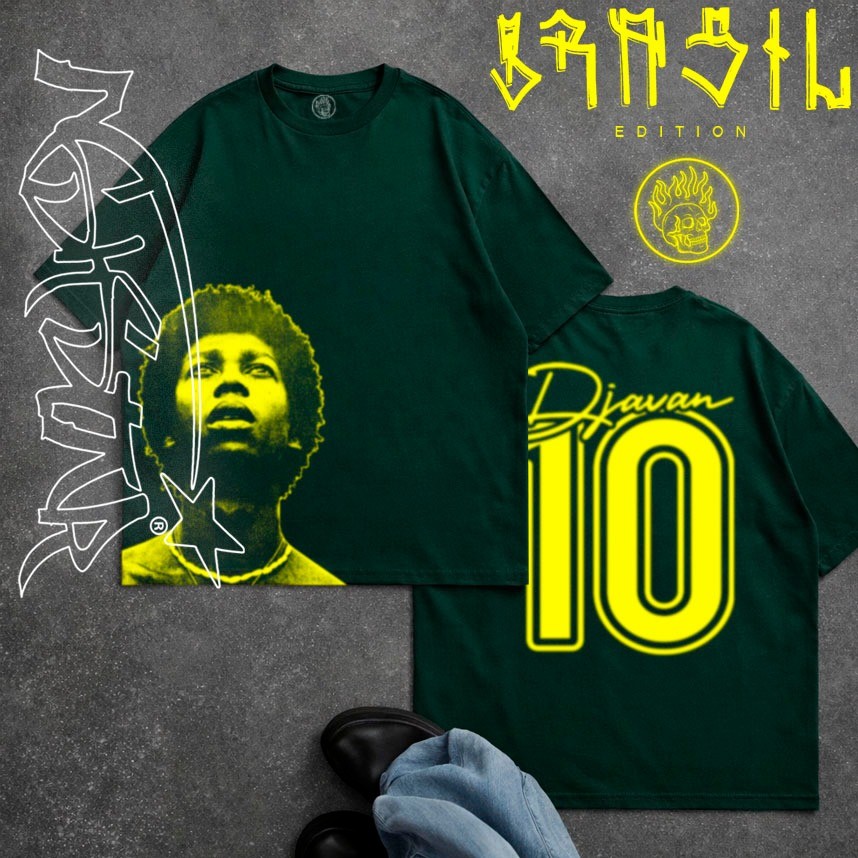 Camiseta T-Shirt Premium 100% algodão DARKSTAR "Copa do Mundo 2026 Brasil Edition"
