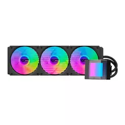 Water Cooler Aigo Darkflash CB360, ARGB, 360mm, Preto, CB360-BLACK