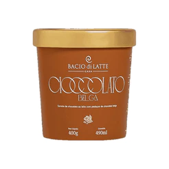 Bacio di Latte Sorvete cioccolato belga 490ml