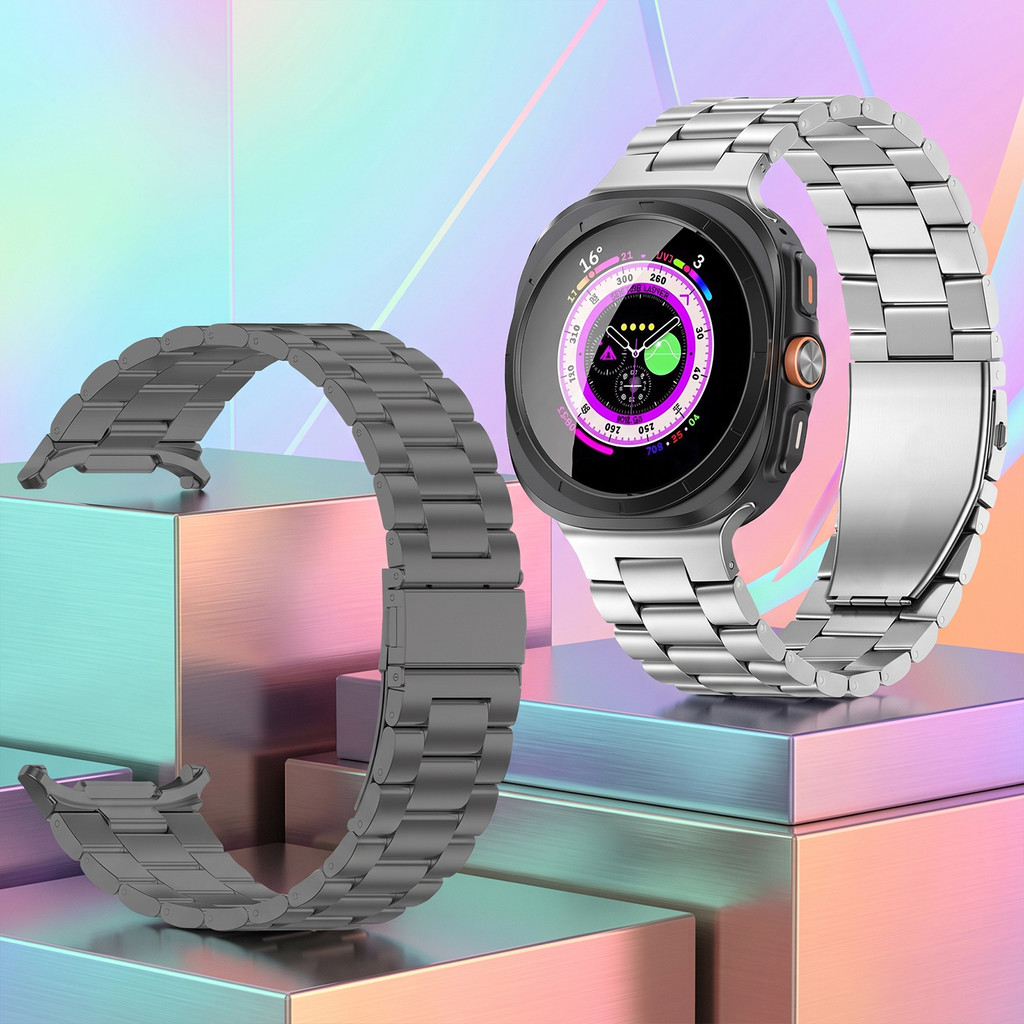 Pulseiras De Titânio Premium Para Samsung Galaxy Watch Ultra 2 47mm 2025 Pulseir