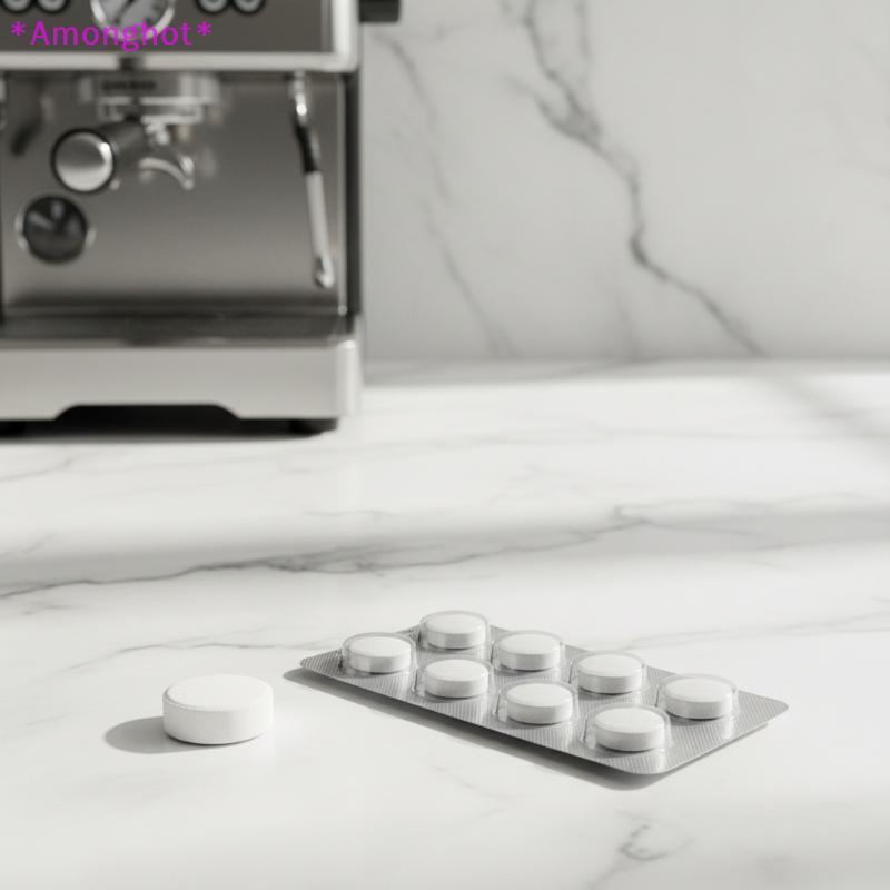 8 Unidades De Abas Descalcificadoras Para Máquina De Café-Comprimidos De Limpeza Expresso Casa