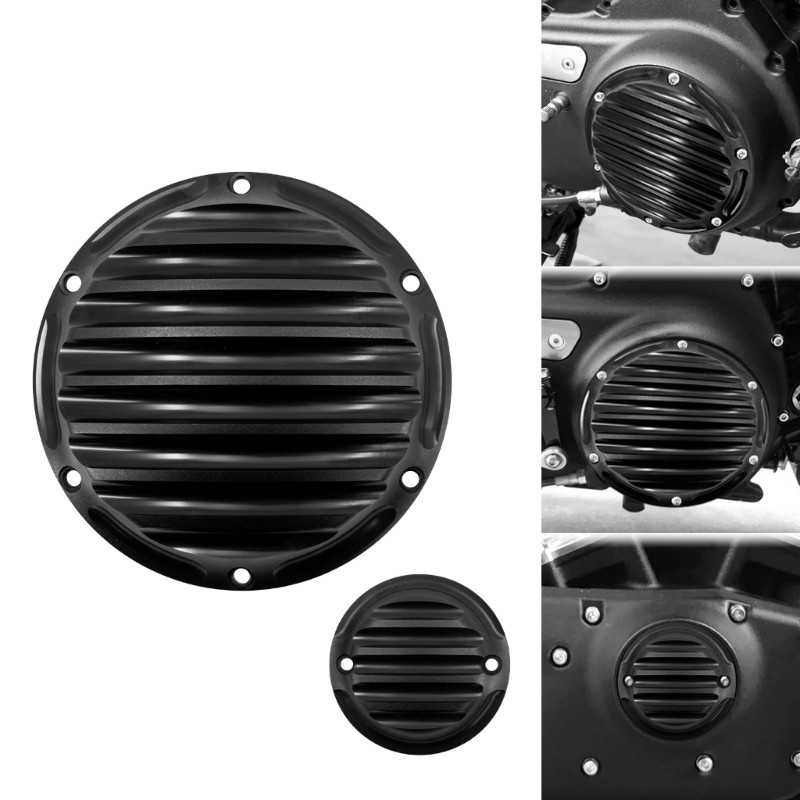 Conjunto De Capa Lateral Para Motocicleta , 3 Designs De Metal Com Nervuras XL883 XL1200 X48 , Trabalho De Manutenção Mo