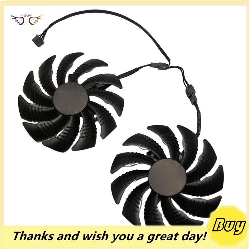Ventilador De Placa Gráfica GPU Cooler De 88 Mm Para REDEON AORUS RX580/570 GV-RX570 RX580AORUS (2 Peças)