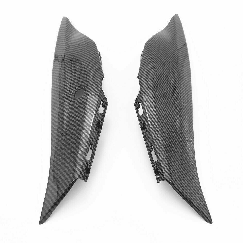 Padrão De Fibra De Carbono Traseiro Cauda Assento Lateral Capa Carenagem Para Kawasaki ZX-10R 2016-2020